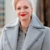 Wednesday 2022 Gwendoline Christie Grey Coat