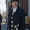 Wednesday 2022 Jenna Ortega Crop Jacket
