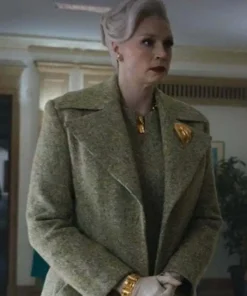 Wednesday 2022 Larissa Weems Green Coat