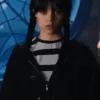 Wednesday Jenna Ortega Black Baggy Hoodie