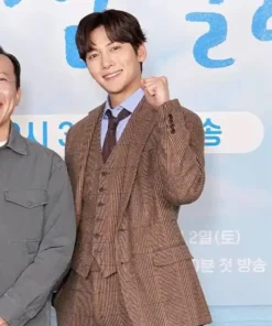 Welcome to Samdalri 2023 Ji Chang-wook Brown Blazer