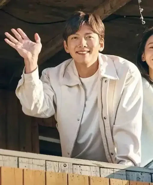 Welcome to Samdalri Ji Chang-wook White Cotton Jacket