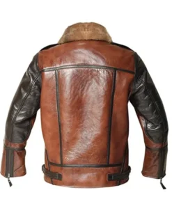 Wesley Brown B3 Aviator Leather Sheepskin Jacket
