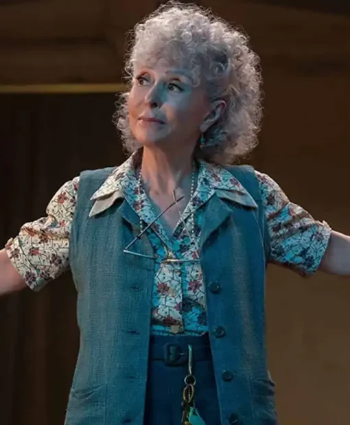 West Side Story Rita Moreno Grey Wool Blend Vest