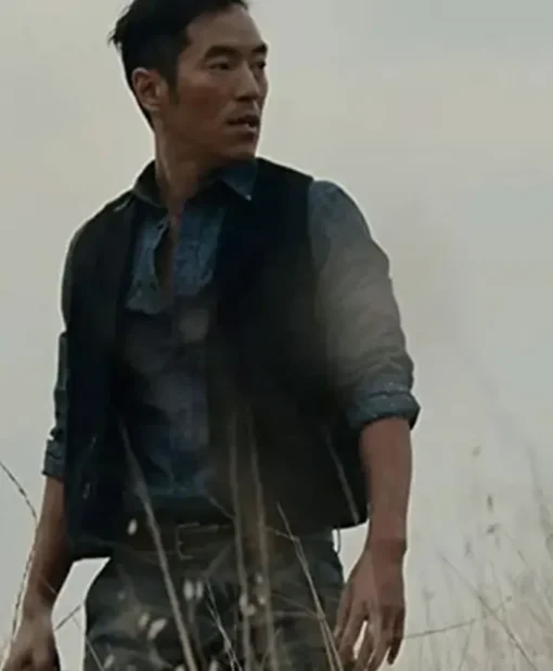 Westworld Leonardo Nam Black Vest