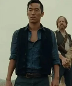 Westworld Leonardo Nam Black Vest