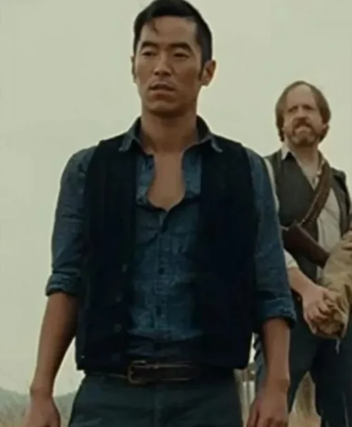 Westworld Leonardo Nam Black Vest