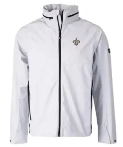 White New Orleans Saints Jacket