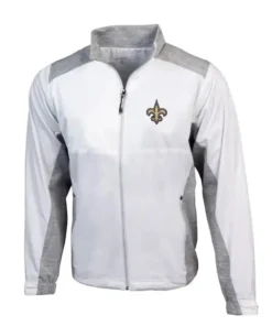 White New Orleans Saints Jacket For Men and Women