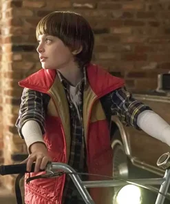 Will Byer TV Series Stranger Things Noah Schnapp Red Vest