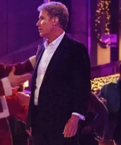 Will Ferrell Spirited Black Blazer