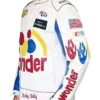 Will Ferrell Wonder Bread Movie Talladega Nights The Ballad of Ricky Bobby Halloween Faux Leather Biker Jacket