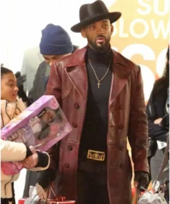Will Smith The Suicide Squad Deadshot Brown Leather Long Trench Coat