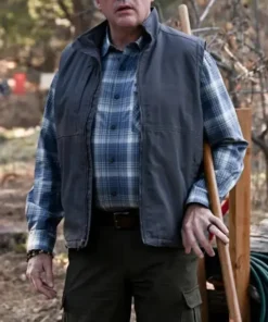 Wolfgang Legarski Big Sky Dark Grey Cotton Vest