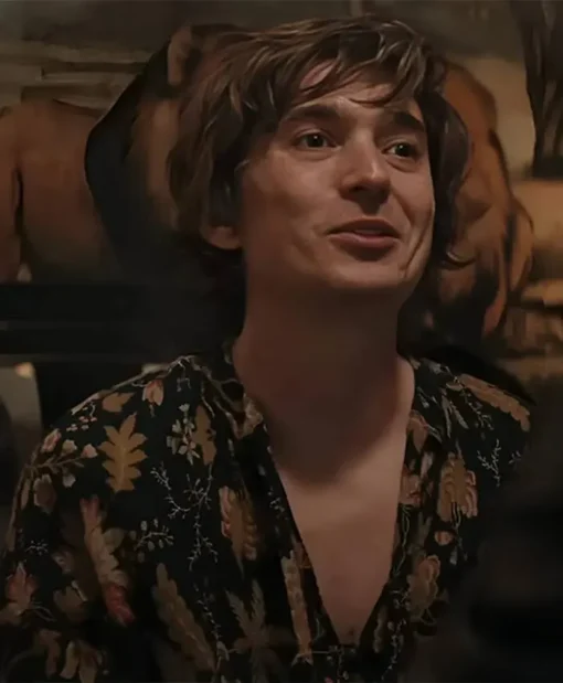Wolfs Austin Abrams Floral Cotton Shirt
