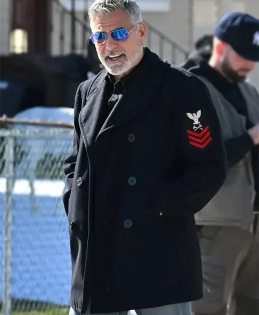 Wolves George Clooney Wool Peacoat
