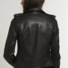 Women Classic Leather Jacket Winik