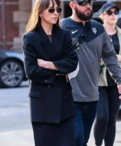 Women Materialists 2024 Dakota Johnson Black Blazer