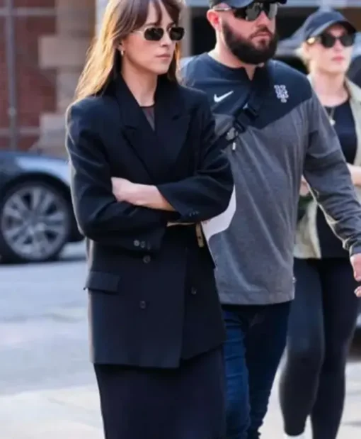 Women Materialists 2024 Dakota Johnson Black Blazer