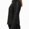 Womens Biker Leather Jacket Nicha