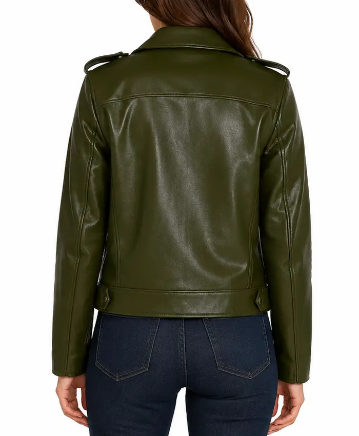 Womens Cactus Leather Jacket