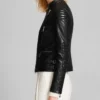 Womens Motorcycle Black Jacket