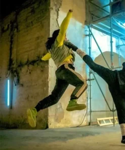 Wong Siu ling Accident Man 2 Sarah Chang Grey Hoodie