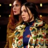 Wynonna Earp S04 Waverly Multicolor Fur Coat