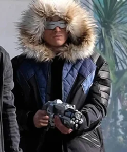 X Leo Snart Crisis On Infinite Earths Fur Parka Coat