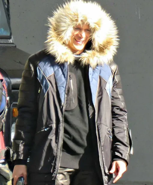 X Leo Snart Parka Crisis On Infinite Earths Fur Coat