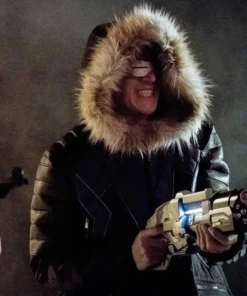 X Leo Snart Parka Crisis On Infinite Earths Fur Coat