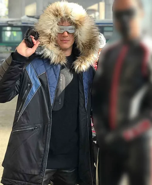 X Leo Snart Parka Fur Crisis On Infinite Earths Coat