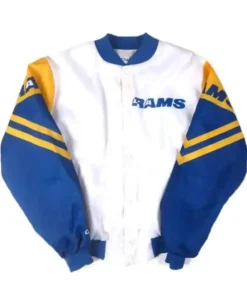 Xander Los Angeles Rams Full-Snap Bomber Jacket