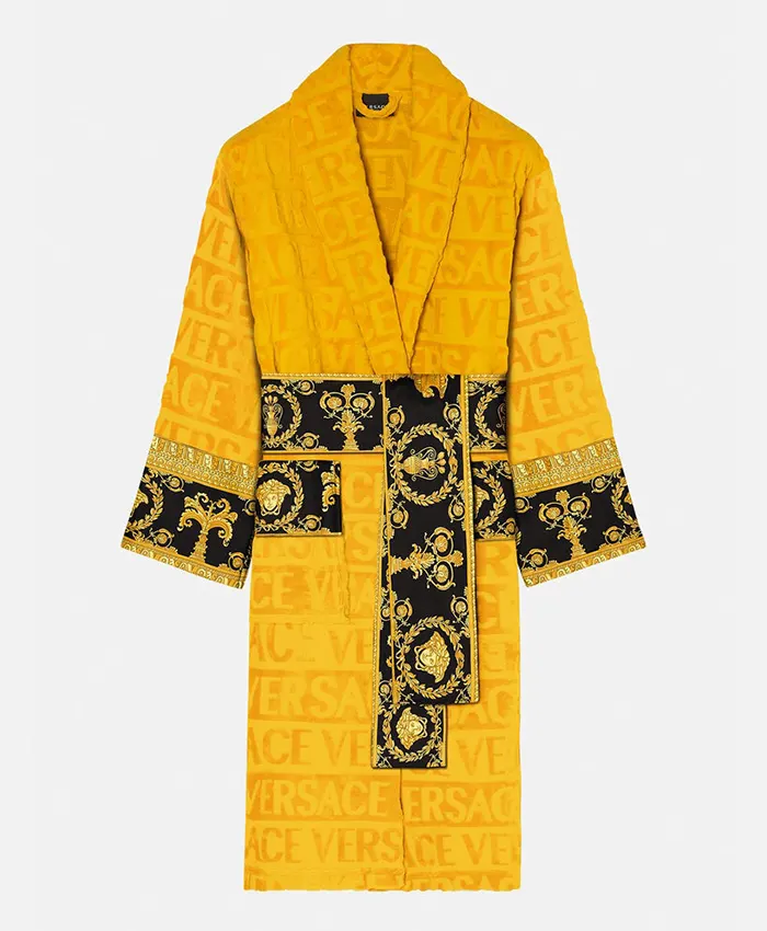Yellow Versace Robe