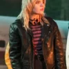 Yellowjackets Young Natalie Black Vegan Leather Jacket