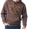 Yellowstone 1886 Brown Hoodie