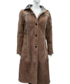 Yellowstone S02 Beth Dutton Leather Trench Coat