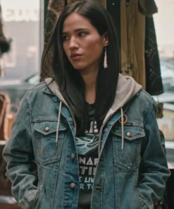 Yellowstone S03 Kelsey Asbille Blue Denim Jacket