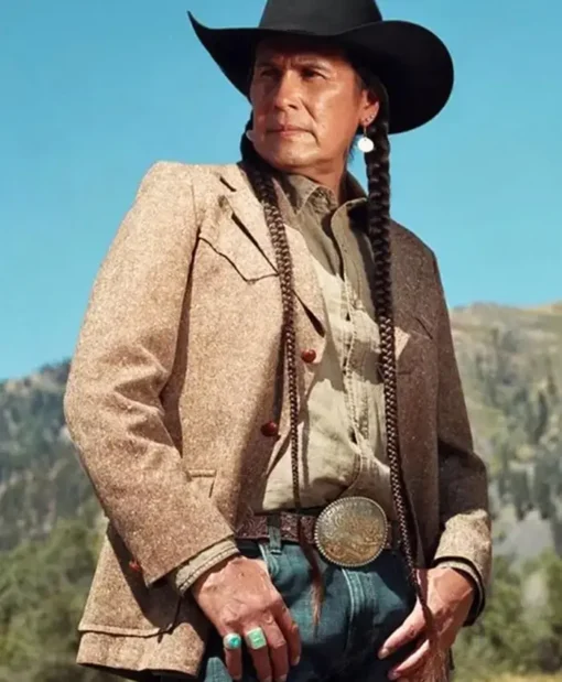 Yellowstone S04 Mo Brings Plenty Brown Cotton Jacket