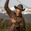 Yellowstone S05 Dutton Ranch Brown Shirt