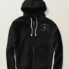Yellowstone Zip-Up Fleece Hoodie