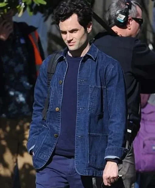 You S02 Joe Goldberg Blue Jacket