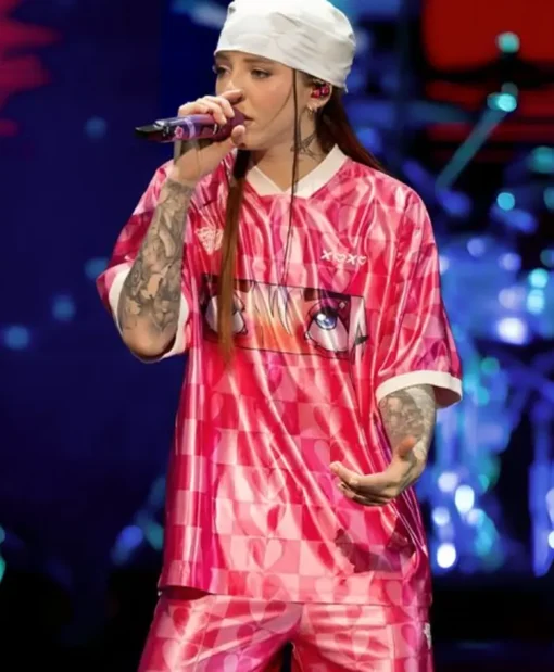 Young Miko Smart Financial Centre Pink Tracksuit