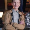Young Sheldon Sheldon Cooper Brown Jacket