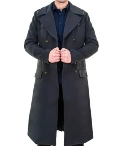 Youngblood SuperFly Black Trench Coat