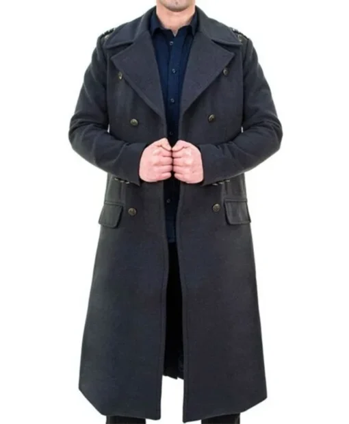 Youngblood SuperFly Black Trench Coat