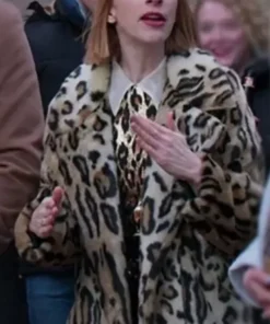 Younger S06 Lauren Heller Cheetah Print Coat