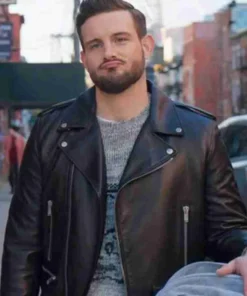 Younger S07 Josh Black Leather Jacket