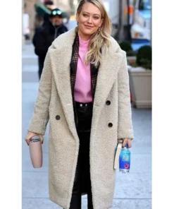 Younger Season 7 Hilary Duff Sherpa Coat