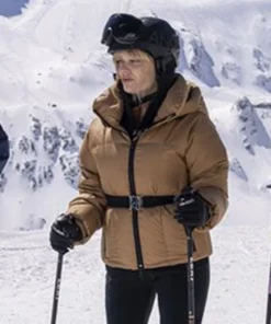 Your Christmas Or Mine 2 Bea Brown Puffer Jacket